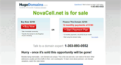 Desktop Screenshot of novacell.net