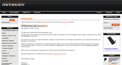 Desktop Screenshot of novacell.at